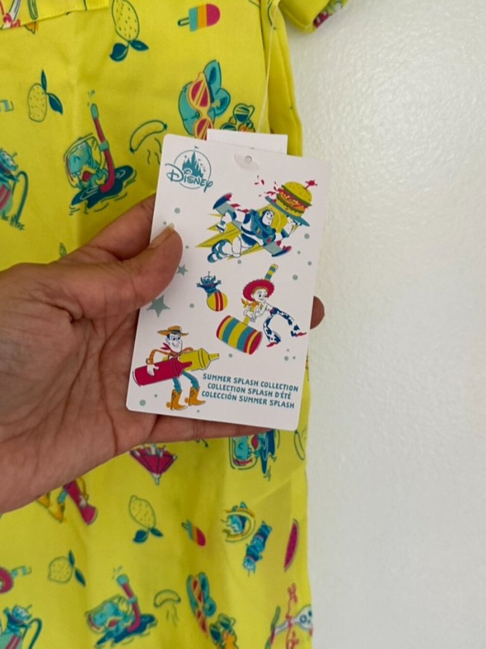 Disney Pixar Toy Story Summer Splash Collection Button Down Shirt - Picture 4 of 10